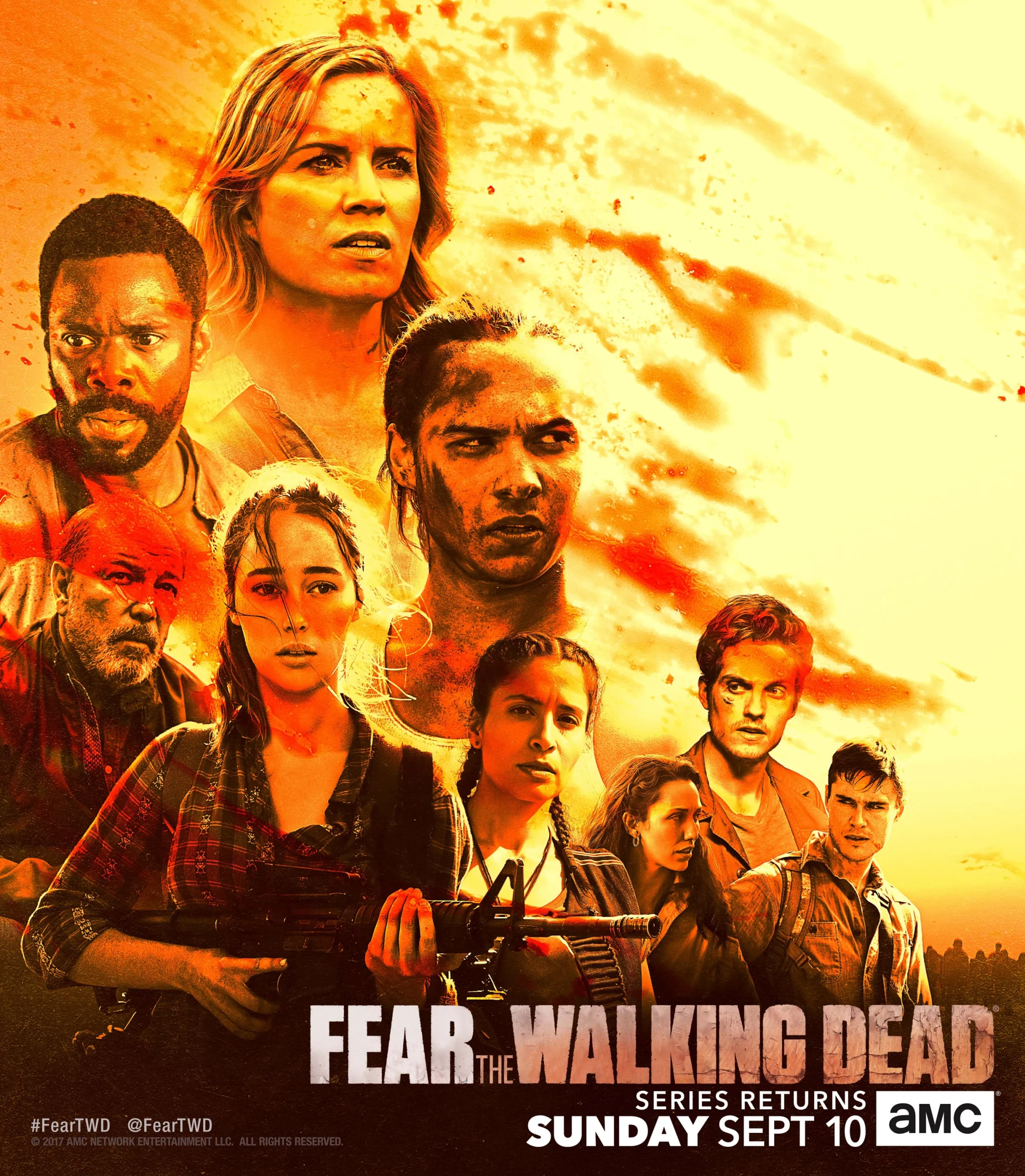 Fear the Walking Dead ปฐมบทผีไม่ยอมตาย Season 3 (2017) บรรยายไทย